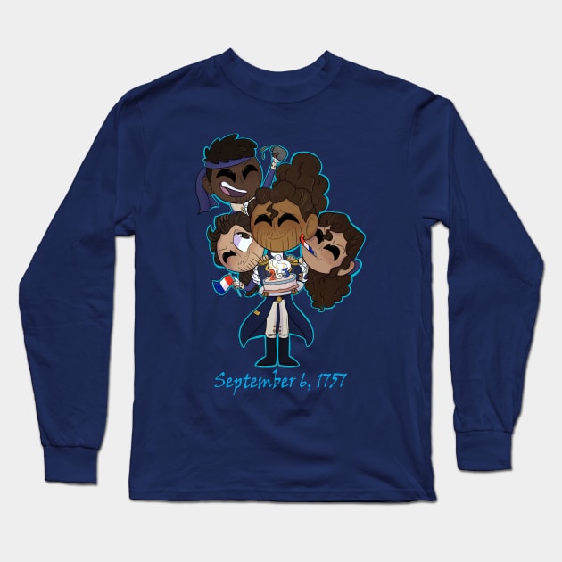 Lafayette birthday 2020 Long Sleeve T-Shirt by SpookytheKitty2001